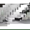 Mexen Exo плъзгаща се душ кабина 100 x 100 см, прозрачна, хром - 8151-100-100-01-00