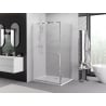 Mexen Exo-R отваряема душ кабина 95 x 85 см, прозрачна, хром - 819-095-085-01-00