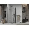 Mexen Lima Duo душ кабина сгъваема 80 x 80 см, прозрачна, черна - 856-080-080-70-00-02