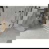 Mexen Lima Duo душ кабина сгъваема 70 x 70 см, прозрачна, черна + подлакътник Flat - 856-070-070-70-02-4010B