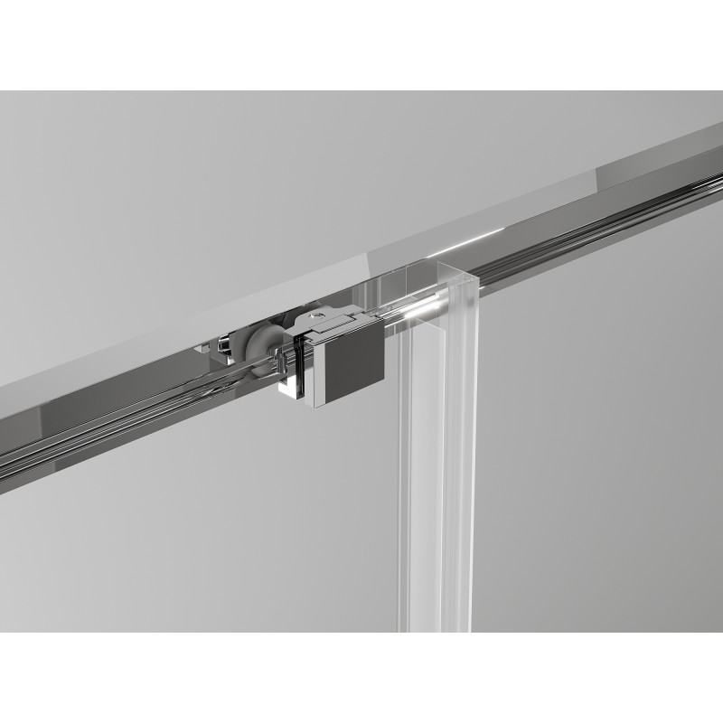 Mexen Exo-S раздвижна душ кабина 105 x 75 см, прозрачна, хром - 8151-105-075-01-00