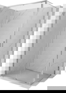 Mexen Exo плъзгаща се душ кабина 125 x 80 см, прозрачна, хром - 8151-125-080-01-00