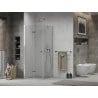 Mexen Lima душ кабина с подвижни врати 90 x 90 см, прозрачен, хром - 856-090-090-01-00
