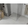 Mexen Lima душ кабина с подвижни врати 90 x 90 см, прозрачен, хром - 856-090-090-01-00