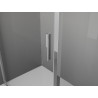 Mexen Exo-S плъзгаща душ кабина 145 x 95 см, прозрачна, хром - 8151-145-095-01-00
