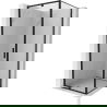 Mexen Exo кабина за душ с врати 95 x 95 см, прозрачна, черна - 819-095-095-70-00