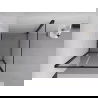 Mexen Exo душ кабина отваряема 100 x 100 см, прозрачна, черна - 819-100-100-70-00