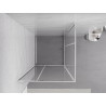 Mexen Exo-R Duo квадратна душ кабина с механизъм за повдигане 70 x 70 см,