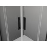 Mexen Exo-R Duo квадратна душ кабина с отваряща се врата 90 x 90 см, прозрачна,