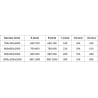 Mexen Exo квадратна душ кабина с отварящи се врати 90 x 90 см, прозрачна, черна - 8110-090-090-70-00