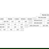 Mexen Exo квадратна душ кабина с плъзгащи се врати 100 x 100 см, прозрачна, черна - 8111-100-100-70-00