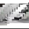 Mexen Exo плъзгаща се душ кабина 90 x 70 cm, прозрачна, хром - 8151-090-070-01-00