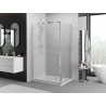 Mexen Exo-S плъзгаща се душ кабина 90 x 70 см, прозрачна, хром - 8151-090-070-01-00
