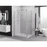 Mexen Exo плъзгаща се душ кабина 145 x 70 см, прозрачен, хром - 8151-145-070-01-00