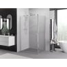 Mexen Exo душ кабина с шарнирна врата 85 x 70 см, прозрачна, хром - 8181-085-070-01-00
