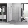Mexen Exo-BR душ кабина с отваряеми врати 90 x 70 см, прозрачна, хром