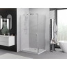 Mexen Exo-BR душ кабина с отваряеми врати 90 x 70 см, прозрачна, хром