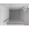 Mexen Exo-BR душ кабина с отваряща се врата 85 x 75 см, прозрачна, хром