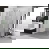Mexen Exo душ кабина с накланяща се врата 70 х 85 см, прозрачна, хром - 8181-070-085-01-00