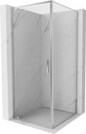 Mexen Exo душ кабина с врати 90 x 90 см, прозрачна, хром - 8181-090-090-01-00