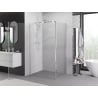 Mexen Exo душ кабина с отваряща се врата 90 x 100 см, прозрачна, хром - 8181-090-100-01-00