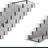 Mexen Exo душ кабина с панти 85 x 85 см, прозрачна, черна - 8181-085-085-70-00