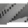 Mexen Exo плъзгаща се душ кабина 145 x 70 см, прозрачна, черна - 8151-145-070-70-00