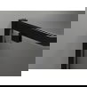 Mexen Exo люлееща се душ кабина 75 x 100 см, прозрачна, черна - 8181-075-100-70-00