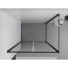 Mexen Exo-B Duo двукамерна душ кабина 80 x 85 см, прозрачна, черна - 814-080-085-70-00