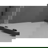 Mexen Exo плъзгаща душ кабина 125 x 90 см, прозрачна, черна - 8151-125-090-70-00