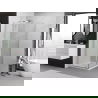 Mexen Exo душ кабина с врати отваряеми 70 x 70 см, прозрачна, хром - 8182-070-070-01-00