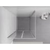 Mexen Exo душ кабина, сгъваема, 80 x 80 см, прозрачна, хром - 8182-080-080-01-00