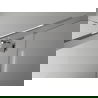 Mexen Exo душ кабина с люлееща се врата 80 x 70 см, прозрачна, хром - 8182-080-070-01-00