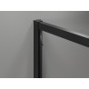 Mexen Exo-S плъзгаща се душ кабина 135 x 95 см, прозрачна, черна - 8151-135-095-70-00