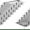 Mexen Exo душ кабина с въртяща се врата 80 x 70 см, прозрачна, черна - 8182-080-070-70-00