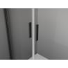 Mexen Exo душ кабина с отваряща се врата 70 x 95 см, прозрачна, черна - 8182-070-095-70-00