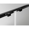 Mexen Exo-S плъзгаща се душ кабина 155 x 100 см, прозрачна, черна - 8151-155-100-70-00