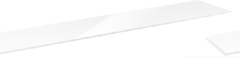 Mexen Uni плот за шкафче 170 см, бял гланц - 91AXX-1704-464-18-00