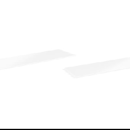 Mexen Uni плот за шкаф 170 см, бял мат - 91AXX-1704-464-18-01