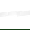 Предна част за корпус на шкаф за баня Mexen Orio 140 x 20 см, бял гланц - 91A10-1400-235-1-00