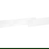 Mexen Orio предна част за корпус на шкаф за баня 120 x 20 см, бял мат - 91A10-1200-235-1-01