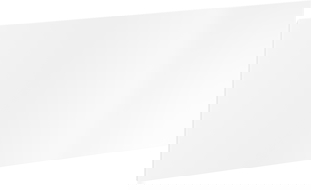 Mexen Orio предна част за корпус на баня 90 x 43,5 cm, бял мат - 91A10-0900-470-1-01