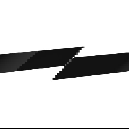 Mexen Orio предна част за корпус на шкафче за баня 140 x 20 см, черен гланц - 91A10-1400-235-1-70