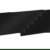 Mexen Orio предна част за корпус на шкаф за баня 100 x 43,5 см, черен мат - 91A10-1000-470-1-71