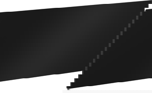 Mexen Orio предна част за корпус на шкаф за баня 100 x 43,5 см, черен мат - 91A10-1000-470-1-71