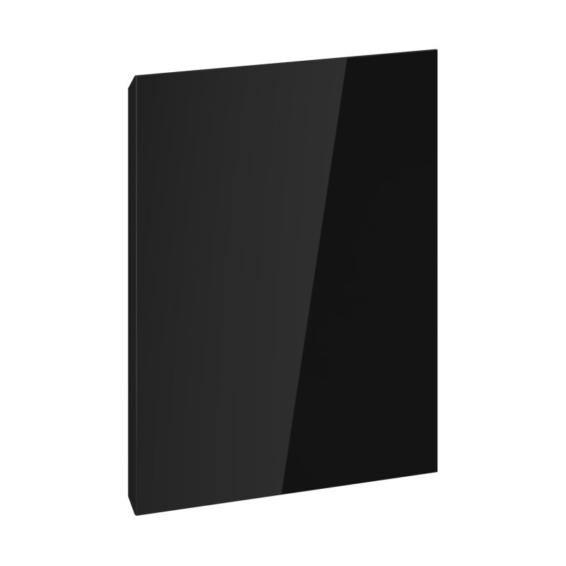 Предна част на корпуса на шкафче за баня Mexen Orio 30 x 43,5 см, черен гланц - 91A11-0300-470-1-70