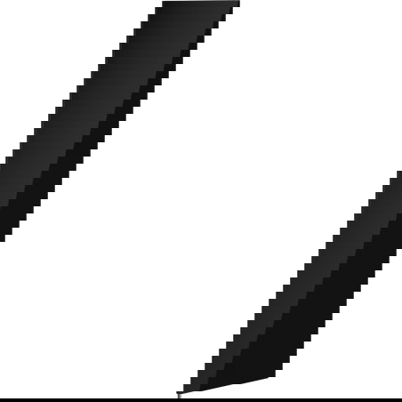 Mexen Orio предна част за корпус на шкафче за баня 35 x 160 см, черен гланц