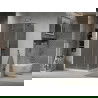 Mexen Lima душ кабина сгъваема 70 x 80 см, графит, хром + поддон Flat, бял - 856-070-080-01-40-4010