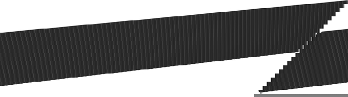 Mexen Rivel преден панел за корпус на шкаф за баня 140 x 20 см, черен мат - 91A20-1400-235-1-71