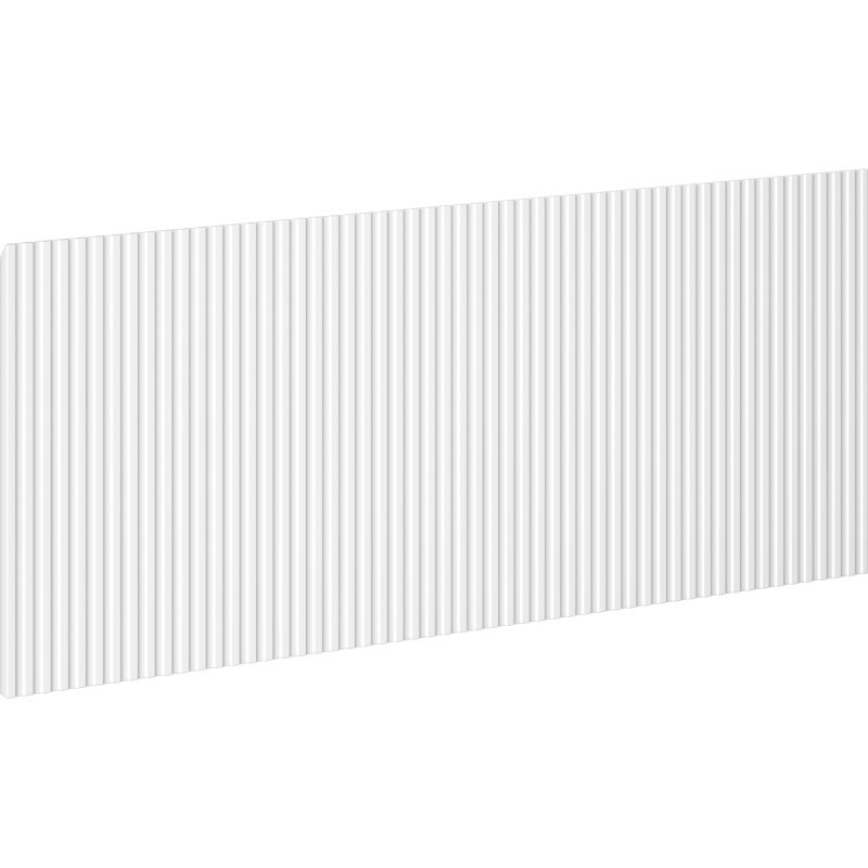 Mexen Rivel предна ryflowany за шкафче за баня 80 x 43,5 см, бял мат - 91A20-0800-470-1-01